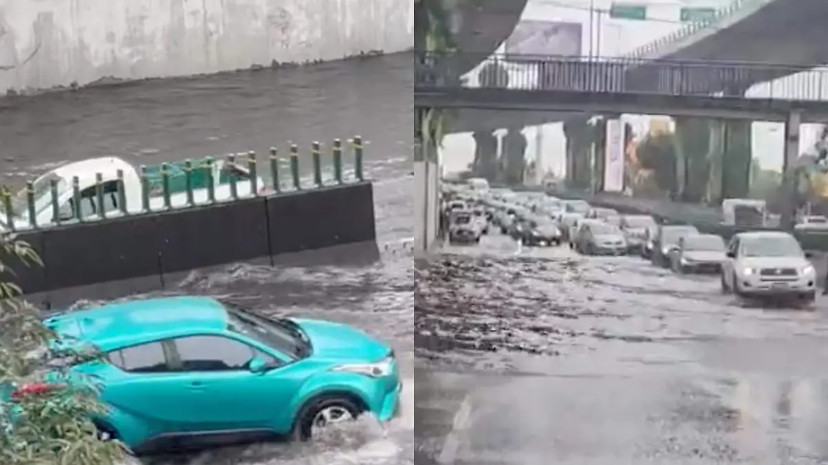 Inundación en Periferico Sur